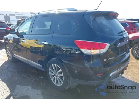 2016 Nissan Pathfinder Sl z USA, uszkodzony, nr VIN 5N1AR2MM5GC626604